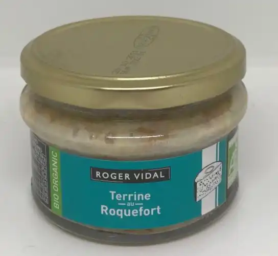 Terrine au roquefort bio 130g
